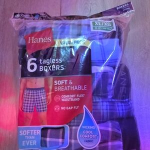 Hanes Men's Tagless Boxers - Assorted Colors